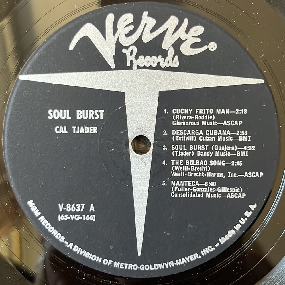 Cal Tjader - “Soul Burst” Vinyl LP - Picture 4 of 5